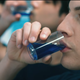 A Space-Teen (Tye Sheridan)) enjoys his daily glass of Don’t Turn Into Lord of the Flies juice.